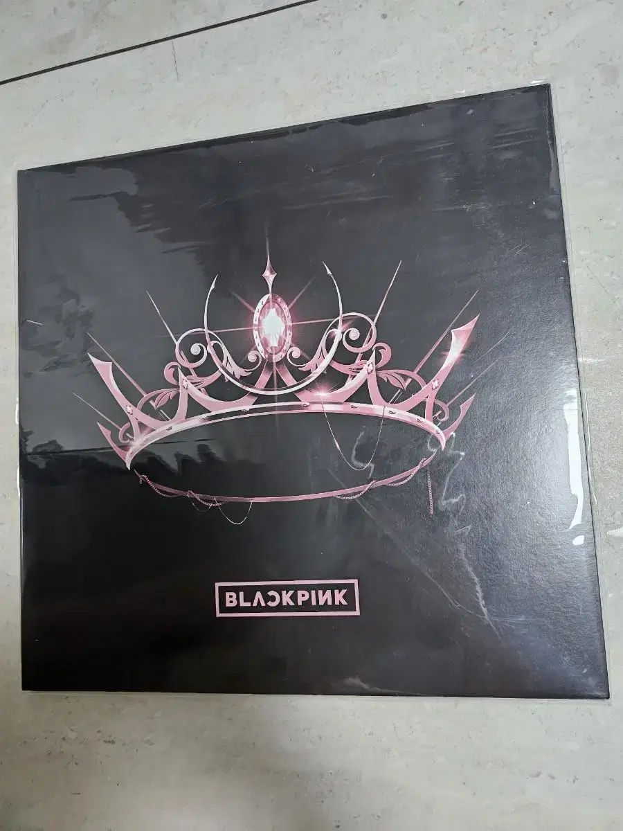 블랙핑크 the album LP 판매 핑크버전